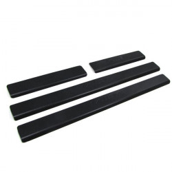 Nerezová ochrana prahů černá pro Citroen C4 B7 od 09