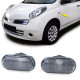 Osvětlení Boční směrovky tmavé černá (pár) pro Nissan Micra K12 03-09 | race-shop.cz