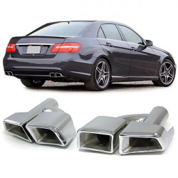 Sport Nerezové koncovky výfuku pro . Mercedes E Class W212 od 09