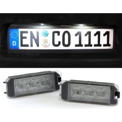 LED license plate light high power white 6000K for VW eos from year 2006
