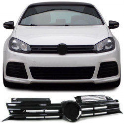 Sport Maska chladiče černá lesklá pro . VW Golf 6 08-13