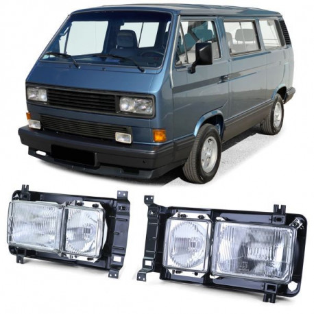 Osvětlení RACES přední světla pro Corner rectangle double VW T3 79-92 | race-shop.cz