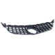 Body kit a vizuální doplňky Černá chrómová sportovní maska pro . Mercedes C Class W205 S205 13-18 | race-shop.cz