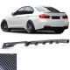 Body kit a vizuální doplňky RACES zadní difuzor (Sport) pro BMW 3 series F30 od 11, carbon-look, karbon | race-shop.cz