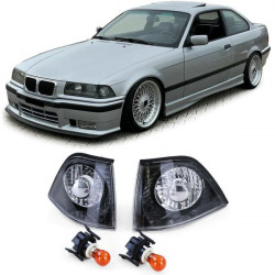 Průsvitné směrovky upgrade zadních světelčerná pro . BMW 3 Series E36 Coupe/ cabrio 90-99