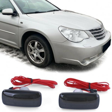 Osvětlení LED boční Směrovka upgrade zadních světelčerná pro . Chrysler Sebring 06-10 | race-shop.cz
