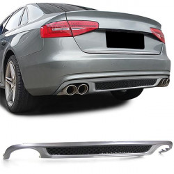 RACES zadní difuzor (Sport) pro Audi A4 B8 Sedan Avant 07-11