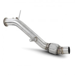 RACES downpipe bez katalyzátoru pro BMW E81 E82 E87 E88 diesel
