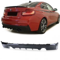 Zadní difuzor performance lesklá jedna koncovka v pravo a vlevo pro . BMW 2 Series F22 F23