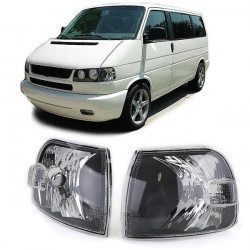 Průsvitné směrovky černá pro . VW Bus T4 Multivan Caravelle od 96