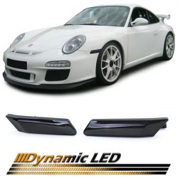 Dynamické LED Tmavé směrovky pro . Porsche 911 997 Boxster Cayman