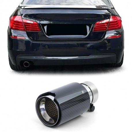 Univerzální koncovky Koncovka výfuku sport carbon černá pro . BMW 5 Series F10 F11 10-16 | race-shop.cz