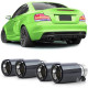 Univerzální koncovky Koncovky výfuku 90mm Sport Carbon černá vhodné pro . BMW 1 Series E81 E82 E87 E88 | race-shop.cz