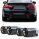 Univerzální koncovky Koncovky výfuku 90mm Sport Carbon černá vhodné pro . BMW 4 Series F82 F83 od 14 | race-shop.cz