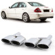 Univerzální koncovky Nerezové koncovky výfuku sport pro . Mercedes W204 W211 W164 W166 W221 R230 | race-shop.cz