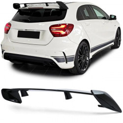 Zadní strešní spoiler lesklá černý pro . Mercedes A Class W176 od 12