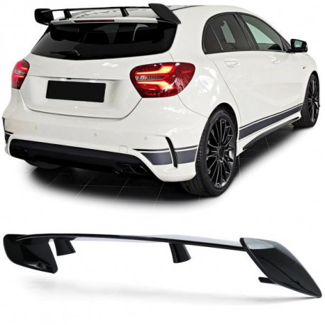 Body kit a vizuální doplňky Zadní strešní spoiler lesklá černý pro . Mercedes A Class W176 od 12 | race-shop.cz