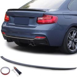 Zadní spoiler lip performance černý lesklá pro . BMW 2 Series F22 F23