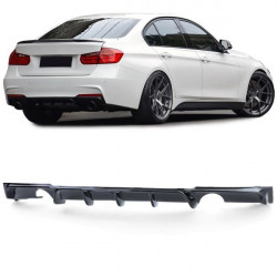 Zadní difuzor performance lesklá koncovka výfuku na obou stranách pro . BMW 3 Series F30 11-19