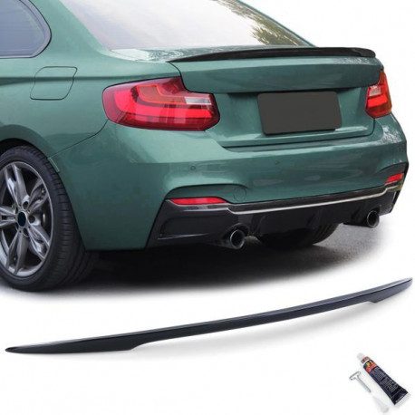 Body kit a vizuální doplňky Zadní lip spoiler performance černý lesklá pro . BMW 2 Series F22 Coupe | race-shop.cz