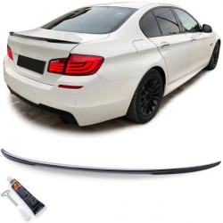 Zadní lip spoiler sport černý lesklá s ABE pro . BMW 5 Series F10 F18 10-16