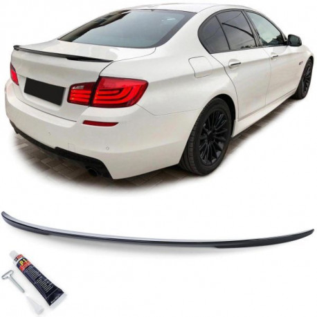 Body kit a vizuální doplňky Zadní lip spoiler sport černý lesklá s ABE pro . BMW 5 Series F10 F18 10-16 | race-shop.cz