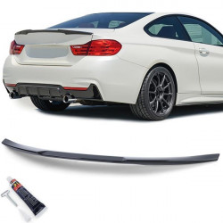 Zadní spoiler černý lesklá s ABE pro . BMW M4 F82 14-20