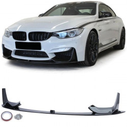 Lesklý černý Přední lip spoiler performance pro . BMW M3 F80 M4 F82 F83
