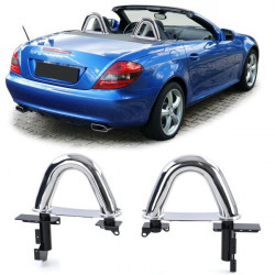 Nerezový leštěný Rollbar pro . Mercedes SLK R171 04-11
