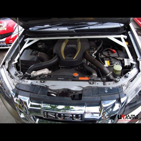 Rozpěry Isuzu D-Max 2.5D 11+ UltraRacing 4-bodová Vrchní rozpěra / rozpěrná tyč předních tlumičů | race-shop.cz