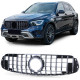 Body kit a vizuální doplňky Maska chladiče chrom pro černá pro . Mercedes GLC X253 SUV se sport paket. od 20 | race-shop.cz