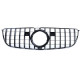 Body kit a vizuální doplňky Černá lesklá maska chladiče pro . Mercedes GLS X166 15-19 | race-shop.cz