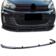 Body kit a vizuální doplňky Přední spoiler lip CUP černá lesklá pro . VW Golf 6 GTI 09-13 | race-shop.cz