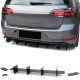 Body kit a vizuální doplňky Zadní difuzor černá lesklá pro . VW Golf 7 GTI Sedan 13-20 | race-shop.cz