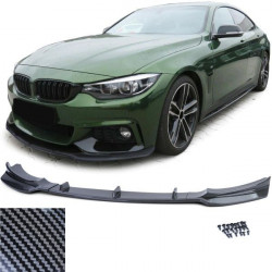Spoiler lip předního nárazníku carbon pro . BMW 4 Series F32 F33 F36 od 13