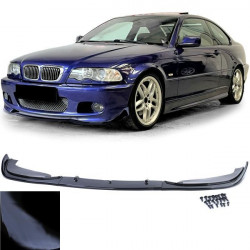 RACES přední splitter pro BMW E46 Coupe Convertible, lesklá černá