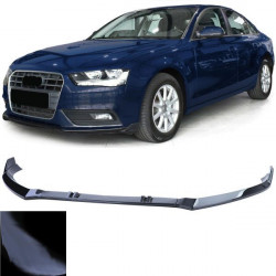 RACES přední splitter pro Audi A4 B8 8K facelift 11-15, lesklá černá