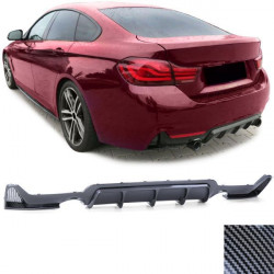 Difúzor zadního nárazníku carbon jedna koncovka vhodné pro . 4 series BMW F32 F33 F36