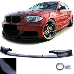 Přední lip spoiler lesklá pro . BMW 1 Series F20 F21 10-15