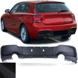 Zadní difuzor performance černý matná pro . BMW 1 Series F20 F21 10-15