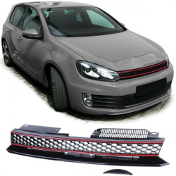 Maska chladiče bez loga pro . VW Golf 6 Také GTI 08-13