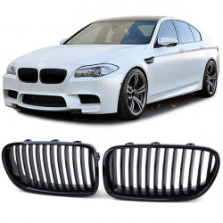 Maska chladiče performance černá lesklá pro . BMW 5 Series F10 F11 10-17