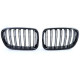 Body kit a vizuální doplňky Mřížky chladiče (dvojité) performance lesklé pro . BMW X3 F25 10-14 | race-shop.cz