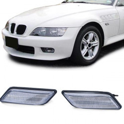 LED boční směrovky priesvitné (pár) pro . BMW Z3 Coupe Roadster 94-02