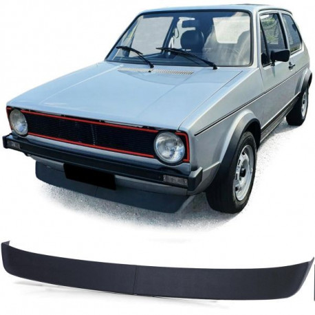 Body kit a vizuální doplňky Přední lip spoiler GTI široký pro . VW Golf 1 74-83 + Cabrio Jetta Caddy 1 | race-shop.cz
