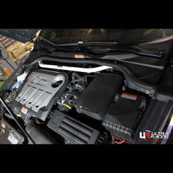ULTRA RACING 2bodová přední horní rozpěra pro VW Scirocco R-Line 2008 2wd 2.0D