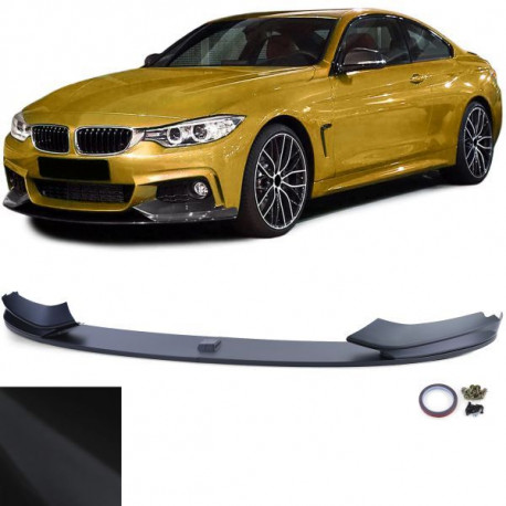 Body kit a vizuální doplňky Přední lip spoiler performance matná pro . BMW 4 Series F32 F33 F36 od 13 | race-shop.cz