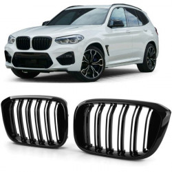 Mřížky chladiče sport lesklá vhodné pro . BMW X3 G01 X4 G02 od 17