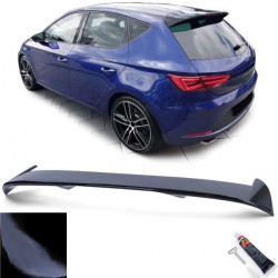 Zadní strešní spoiler performance černý lesklá pro . Seat Leon 3 5F 12-20