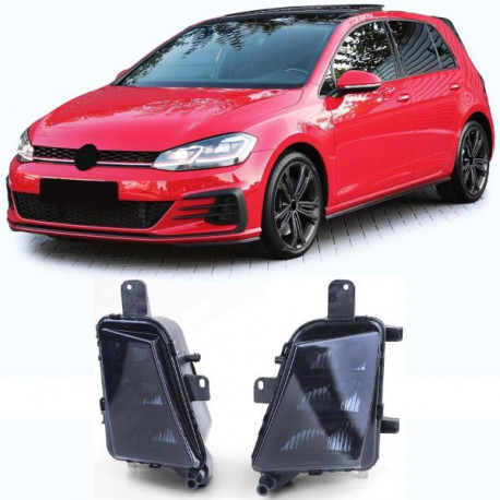 Osvětlení LED mlhové světla černá tmavé (pár) pro . VW Golf 7 GTI 5G1 13-20 | race-shop.cz